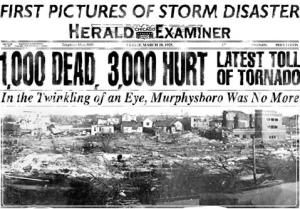 Murphysboro Newspaper Tornado Fatalaties