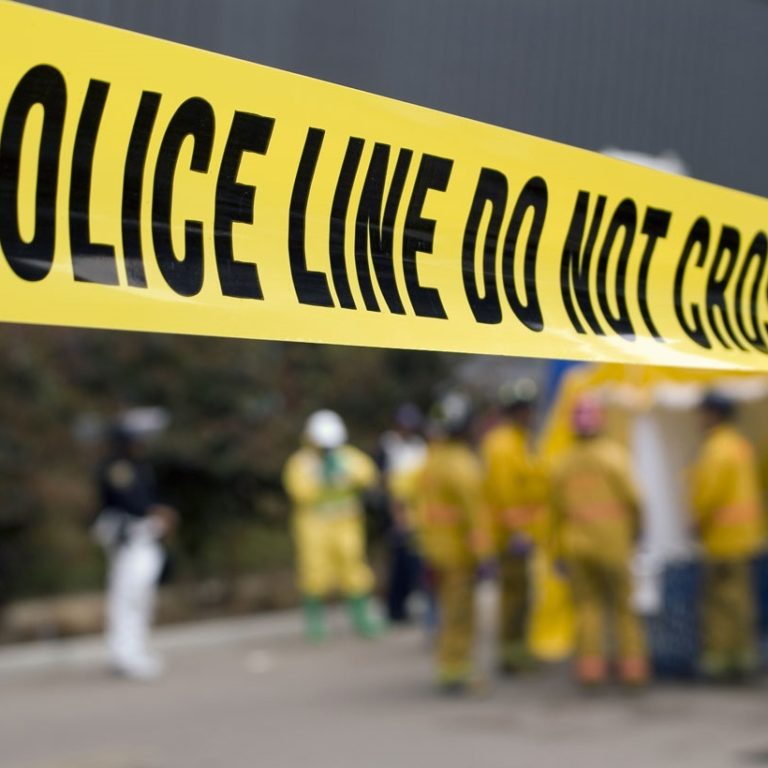 Police line do not cross caution tape