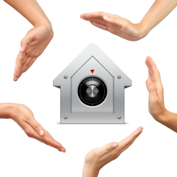 a safe in the shape of a house