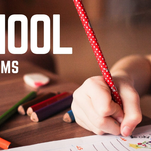 School Safe Rooms little girl doing homework