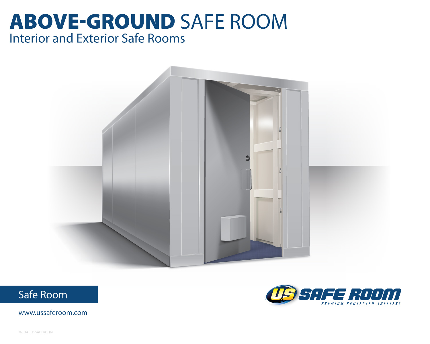 above-ground safe rooms