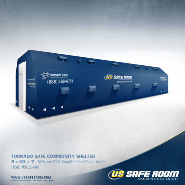 USSR-COMMUNITY-SHELTER-10×40-1500×1500 commercial tornado shelter