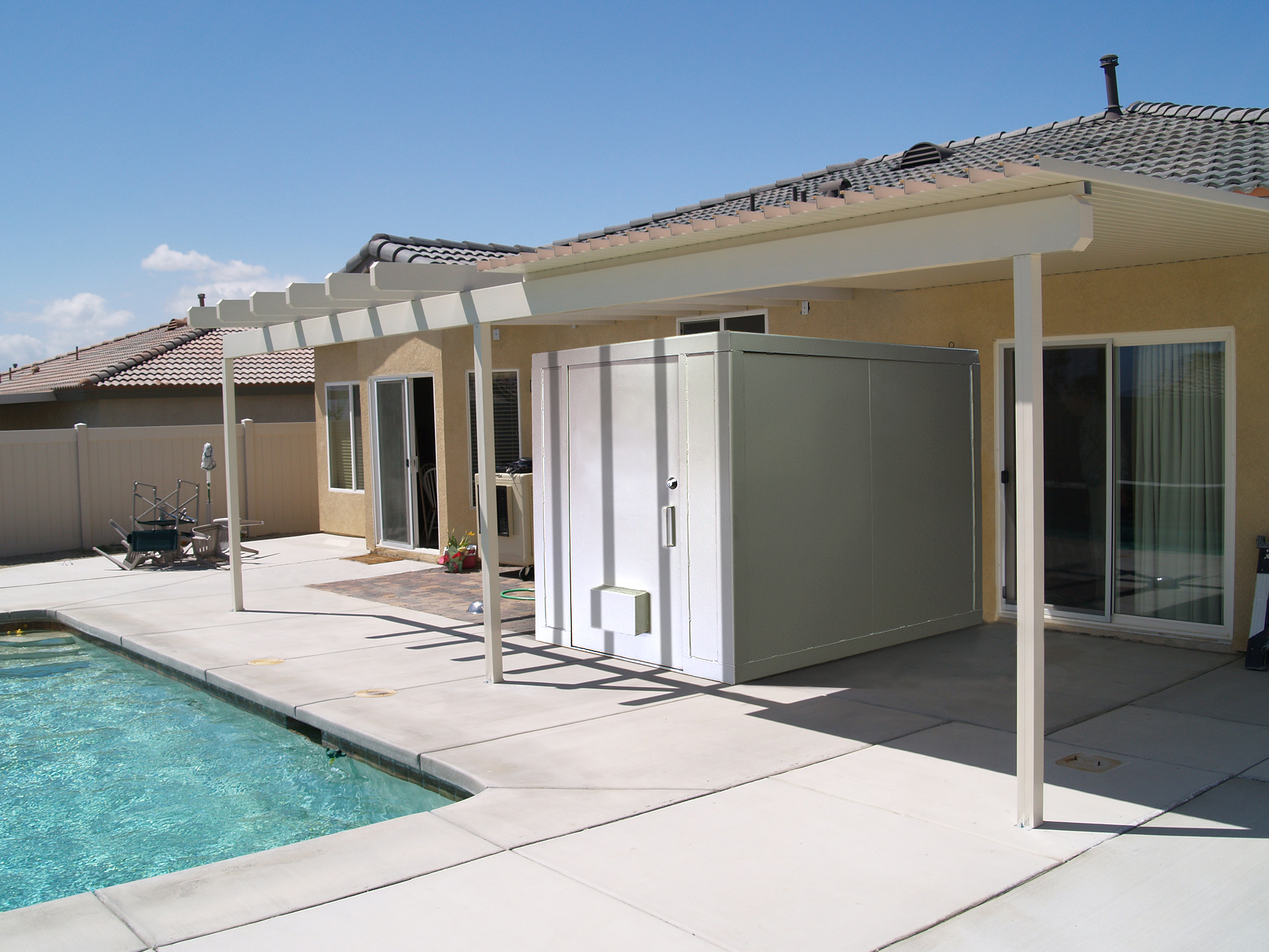 above ground tornado shelter