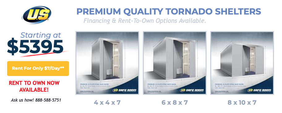 Premium Quality Tornado Shelters