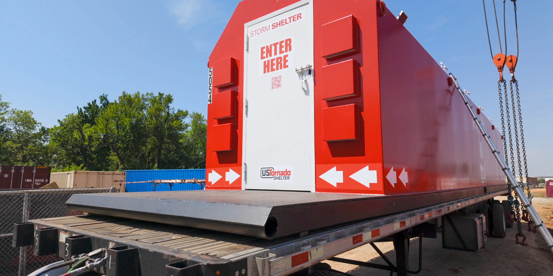 mobile tornado shelter