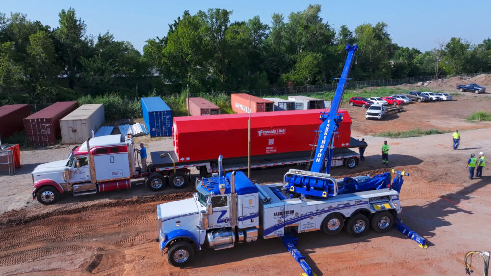 mobile tornado shelter