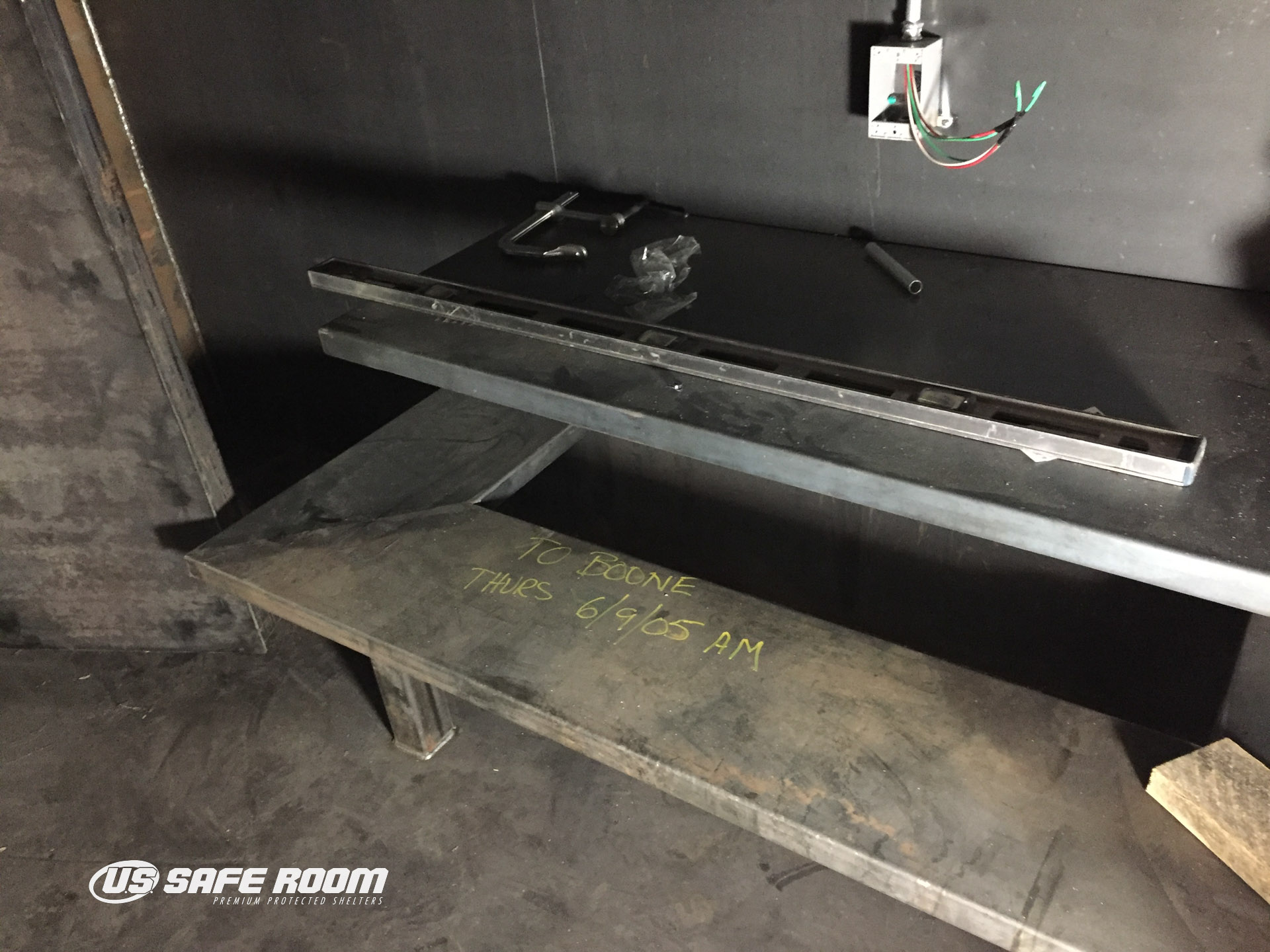 US Safe Room Bunker - Under Construction US Safe Room Bunker - Under Construction